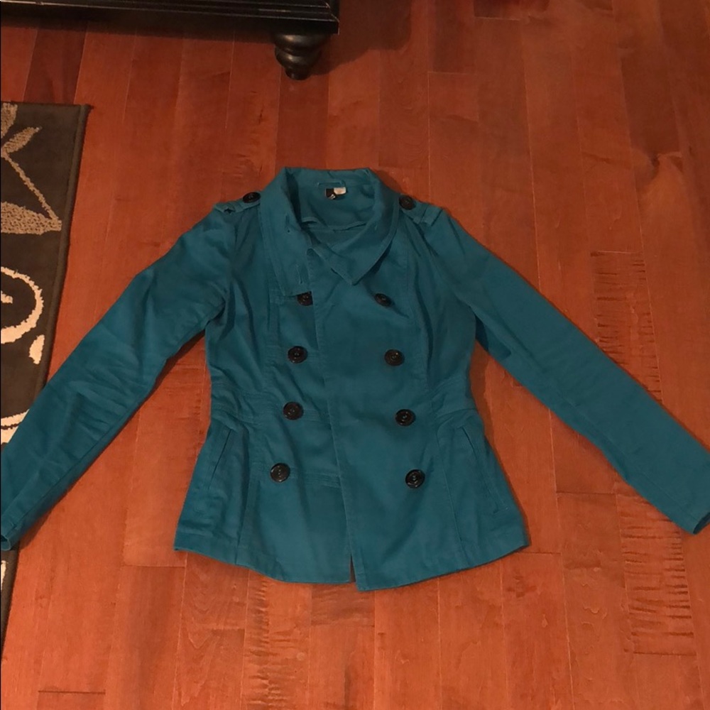 H&M light peacoat jacket
